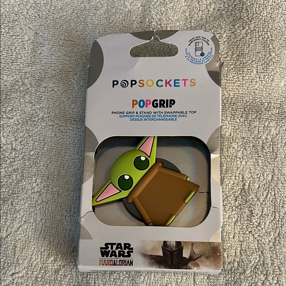 Disney PopSocket Mandalorian Green and Brown - Picture 1 of 2